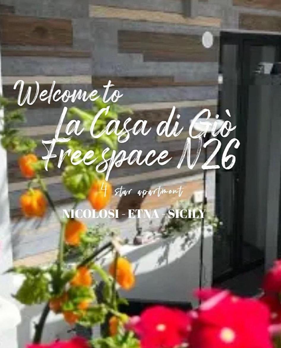 La Casa Di Gio - Free Space N26 Nicolosi Ngoại thất bức ảnh